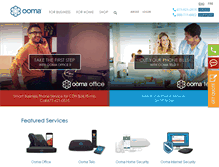 Tablet Screenshot of ca.ooma.com